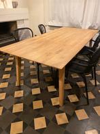 Massief eiken eettafel in perfecte staat, Huis en Inrichting, Tafels | Eettafels, Ophalen, Zo goed als nieuw