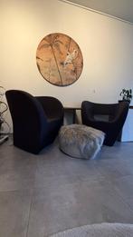 Moroso Victoria en Albert fauteuil (zwart) - set van 2!, Huis en Inrichting, Fauteuils, Ophalen, Nieuw, 75 tot 100 cm, 75 tot 100 cm