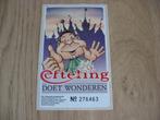 Vintage Sticker Efteling Doet Wonderen , Verzamelen, Efteling, Ophalen of Verzenden, Nieuw, Overige typen