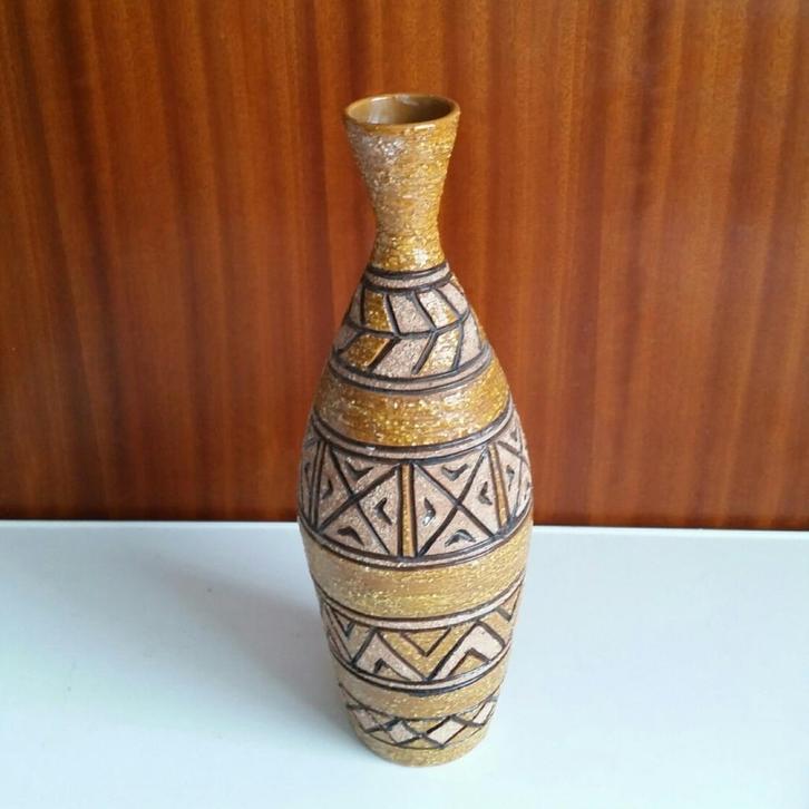 Vintage Italiaans aardewerk vaas, Antiek en Kunst, Antiek | Keramiek en Aardewerk, Ophalen