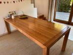 eettafel kerselaar 220 x 90, Huis en Inrichting, Tafels | Eettafels, Ophalen, Gebruikt, 200 cm of meer, 50 tot 100 cm