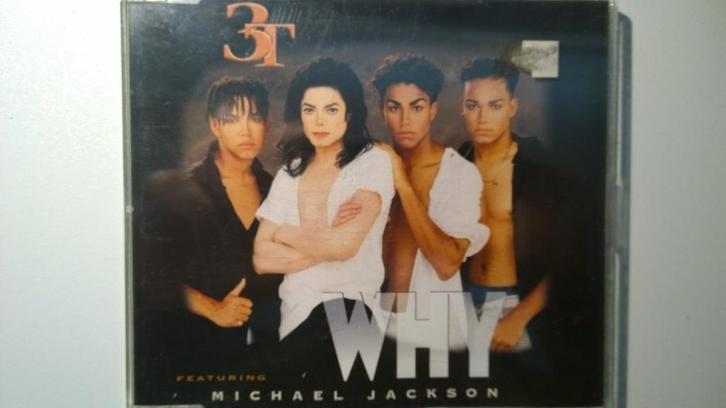 3T Featuring Michael Jackson - Why, Cd's en Dvd's, Cd Singles, Zo goed als nieuw, Pop, 1 single, Maxi-single, Ophalen of Verzenden