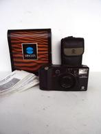MINOLTA RIVA ZOOM 105EX camera in doos + hoesje -, Verzamelen, Ophalen of Verzenden
