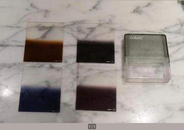 Filtre Cokin P121, P123, P125, P127 4 pièces, Enlèvement ou Envoi, 70 à 80 mm, Utilisé, Autres types