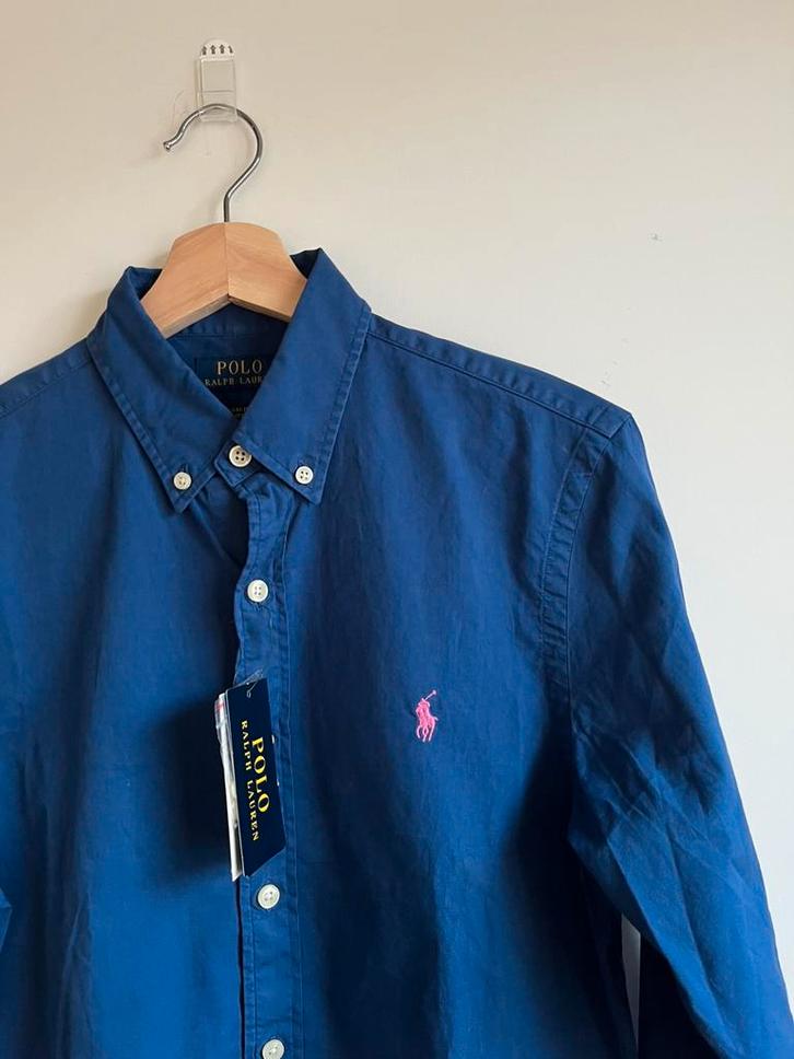 Ralph Lauren hemd - S - NIEUW (169-> 75€), Vêtements | Hommes, Chemises, Neuf, Tour de cou 38 (S) ou plus petit, Bleu, Enlèvement ou Envoi