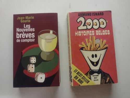 HUMOUR TOUT PETIT PRIX Lot de 2 livres d'histoires amusantes, Boeken, Humor, Gelezen, Verhalen, Ophalen of Verzenden
