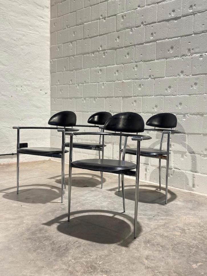 Vintage Arbben stiletto stoelen, Antiek en Kunst, Kunst | Designobjecten, Ophalen