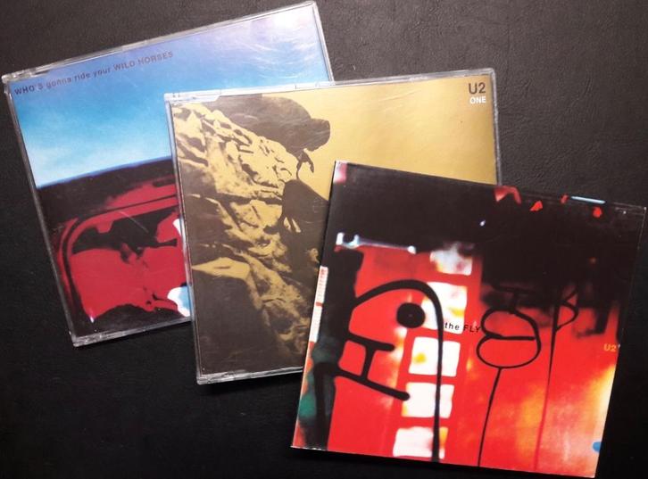 U2 - The Fly, Who's gonna ride wild horses, One (3 maxi CD), Cd's en Dvd's, Cd's | Rock, Poprock, Ophalen of Verzenden