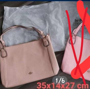 nieuwe handtas, zalmroze beschikbaar voor biedingen