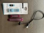 Fitbit Charge 5 : oplaadkabel en 2 sportbandjes, Sport en Fitness, Hartslagmeters, Ophalen, Zo goed als nieuw, Overige merken