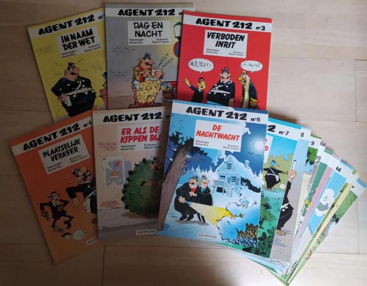 strips Agent 212, Boeken, Stripverhalen, Ophalen