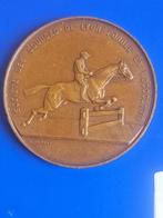 1910 Frankrijk Lyon medaille paardensport Penin Poncet, Verzenden, Brons