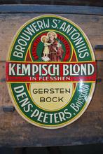 reclame raamsticker bier, Verzamelen, Ophalen