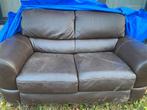 Canapé 2 places cuir, Maison & Meubles, Banc droit, Enlèvement, Utilisé, Cuir
