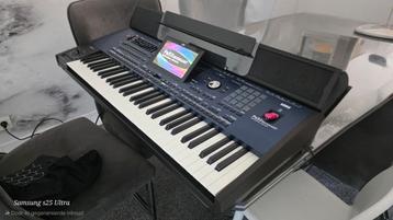 Korg Pa 5X 61 avec violet et kit souris, Enlèvement, Comme neuf, 61 touches, Korg