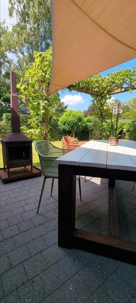 Kloostertafel, Tuin en Terras, Tuintafels, Zo goed als nieuw, Ophalen of Verzenden