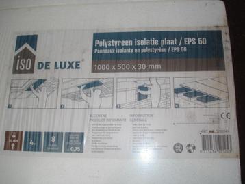 17 pakken Polystyreen isolatieplaat 1000x500x30 mm -68 m2, Doe-het-zelf en Bouw, Isolatie en Afdichting, Nieuw, Muurisolatie, 15 m² of meer