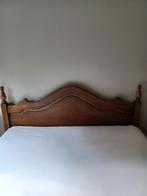 Bed en lattenbodem, Ophalen, Bruin, Klassiek, Tweepersoons