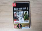 Metal Gear Solid Master Collection Vol. 1. Switch, Consoles de jeu & Jeux vidéo, Comme neuf, Enlèvement ou Envoi