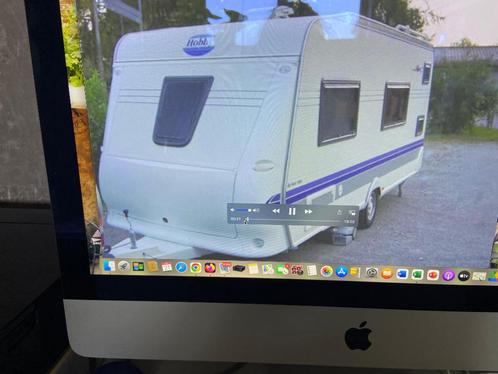 Caravan Hobby 560 KMFe Deluxe, Caravans en Kamperen, Caravans, Particulier, tot en met 6, 1250 - 1500 kg, Hobby, Dwars-stapelbed