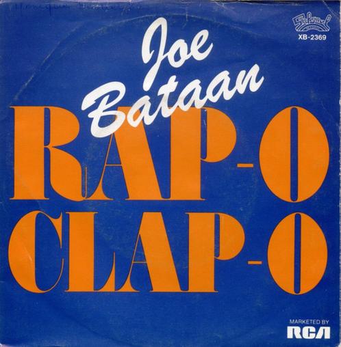 Joe Bataan – Rap-O Clap-O ( 1979 Colored 45T ), Cd's en Dvd's, Vinyl | Hiphop en Rap, Ophalen of Verzenden