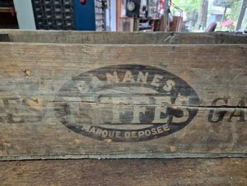 Vintage houten bananes kist, Ophalen of Verzenden, Zo goed als nieuw