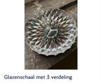 Glazenschaal met indelingen, Ophalen of Verzenden