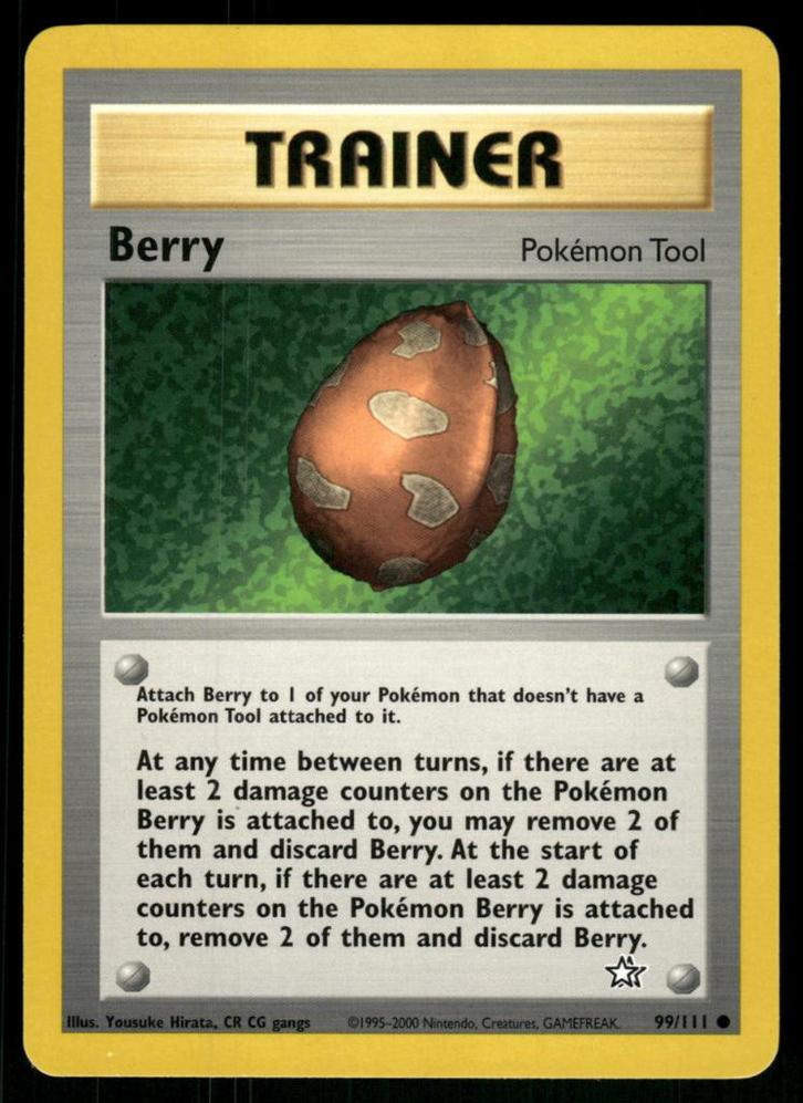 Berry 99/111 - Neo Genesis (NM), Hobby en Vrije tijd, Verzamelkaartspellen | Pokémon, Gebruikt, Verzenden