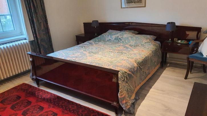 Empire slaapkamer acajou 1966 – complete set, Antiek en Kunst, Antiek | Meubels | Kasten, Ophalen