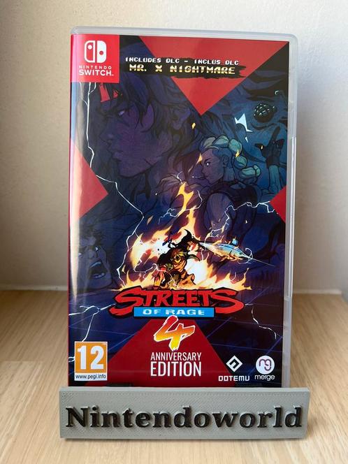 Streets Of Rage 4 - Édition anniversaire (Nintendo Switch), Consoles de jeu & Jeux vidéo, Jeux | Nintendo Switch, Comme neuf, Musique