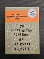 Het grote dilemma op dinsdag spel, Hobby en Vrije tijd, Gezelschapsspellen | Kaartspellen, Ophalen of Verzenden, Nieuw