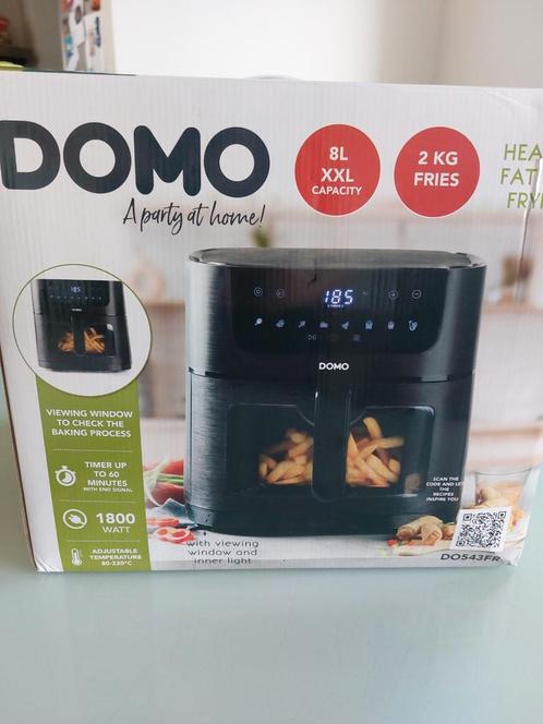 Airfryer DOMO XXL als nieuw, Elektronische apparatuur, Airfryers, Zo goed als nieuw, Airfryer XXL, 1500 gram of meer, Ophalen of Verzenden
