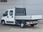 Citroën Jumper 130PK Open Laadbak Dubbel Cabine Trekhaak Eu, Auto's, Bestelwagens en Lichte vracht, Stof, Gebruikt, Euro 6, 4 cilinders
