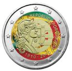 2 euros Portugal 2010 100 ans République colorée, Timbres & Monnaies, Monnaies | Europe | Monnaies euro, 2 euros, Enlèvement ou Envoi