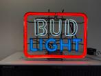 BUD LIGHT oude USA reclame NeoN, Verzamelen, Ophalen, Gebruikt, Lichtbak of (neon) lamp