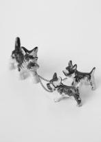 Vintage handgeschilderde Schottisch terrier, Ophalen of Verzenden