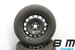 WINTER Org. 16 inch stalen velgen VW Taigo Tcross 2Q0601027H, Gebruikt, 16 inch, Banden en Velgen, Winterbanden