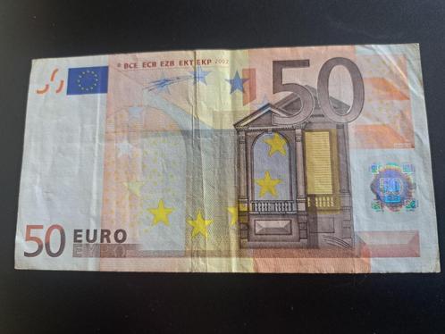 2002 Espagne 50 euros 1ère série Duisenberg code M002, Timbres & Monnaies, Billets de banque | Europe | Euros, Billets en vrac