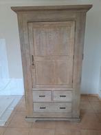 Modern landelijke kast, Ophalen, 100 tot 150 cm, Eikenhout, 25 tot 50 cm