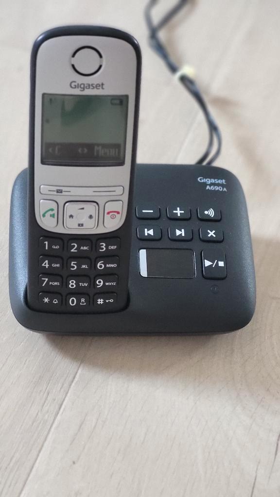 Draadloze telefoon vaste lijn gigaset A690 A, Télécoms, Téléphones fixes | Combinés & sans fil, Comme neuf, 1 combiné, Enlèvement