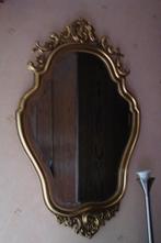 antiek: spiegel goud, Antiek en Kunst, Ophalen, Ovaal, 100 tot 150 cm