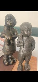 Bronzen kindjes, Verzamelen, Beelden en Beeldjes, Ophalen of Verzenden, Zo goed als nieuw