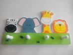 Kinderkapstok met dieren, Kinderen en Baby's, Ophalen of Verzenden, Zo goed als nieuw, Kapstokje