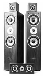 Fenton HF5B home cinema set speakerset, TV, Hi-fi & Vidéo, Enceintes, Comme neuf, 120 watts ou plus, Ensemble Surround sans Subwoofer