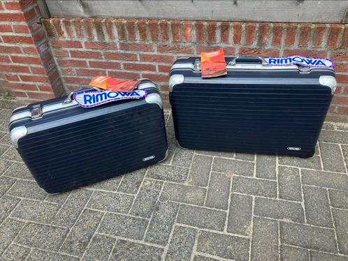 RIMOWA Limbo vintage koffer set nachtblauw met sleutels 1993, Handtassen en Accessoires, Koffers, Gebruikt, Ophalen of Verzenden