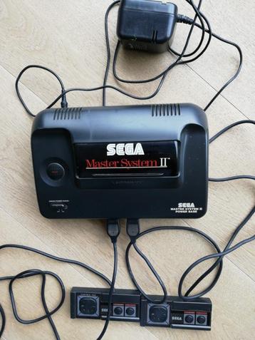 SEGA master system II, Enlèvement, Utilisé, Avec 2 manettes, Master System