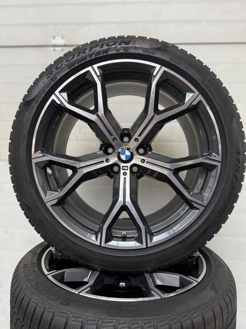 Demo 21’’ bmw x5 g05 x6 g06 velgen winterbanden orig tpms 74, Auto-onderdelen, Banden en Velgen, Banden en Velgen, Winterbanden