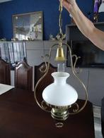 lamp, hanglamp, vintage, Minder dan 50 cm, Glas, Gebruikt, Ophalen