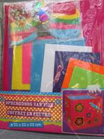 Knutselpakket, opbergdoos van vilt, Hobby en Vrije tijd, Vilt, Ophalen of Verzenden, Nieuw, Gebruiksvoorwerp, Wolvilt