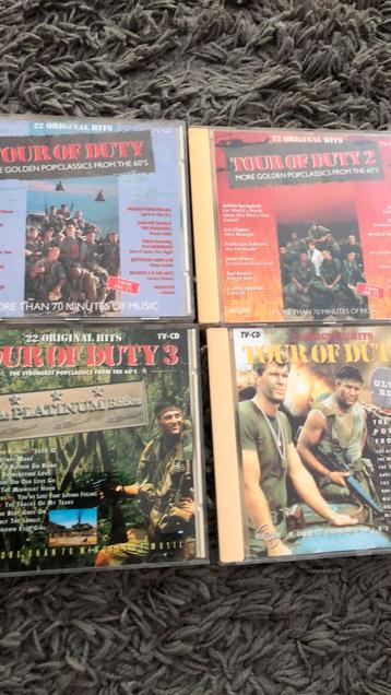 Collectie tour of duty cd’s beschikbaar voor biedingen